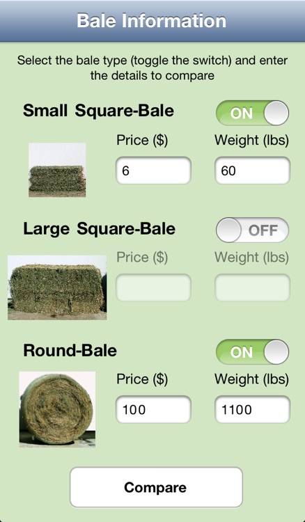 Hay Price Calc