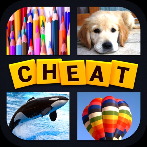 Cheat for 4 Pics 1 Word - most reliable cheat ever! Icon