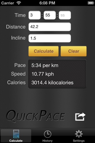 QuickPace Pro screenshot 3