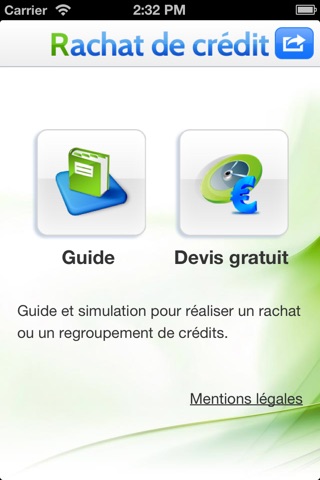 Rachat de crédit screenshot 4