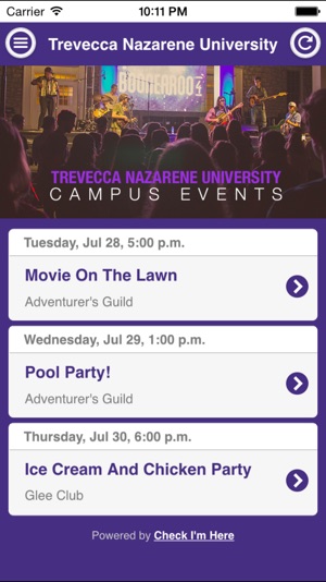 Trevecca Nazarene University Events(圖2)-速報App