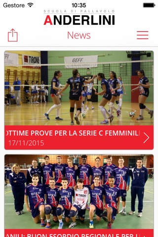 Scuola di Pallavolo Anderlini screenshot 2