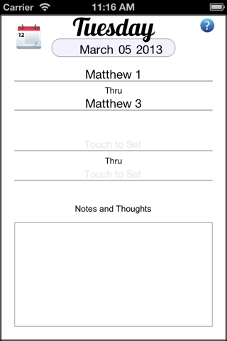 Bible Reading Planner screenshot 3