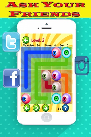 Eye Matching color Pair connecting games screenshot 4