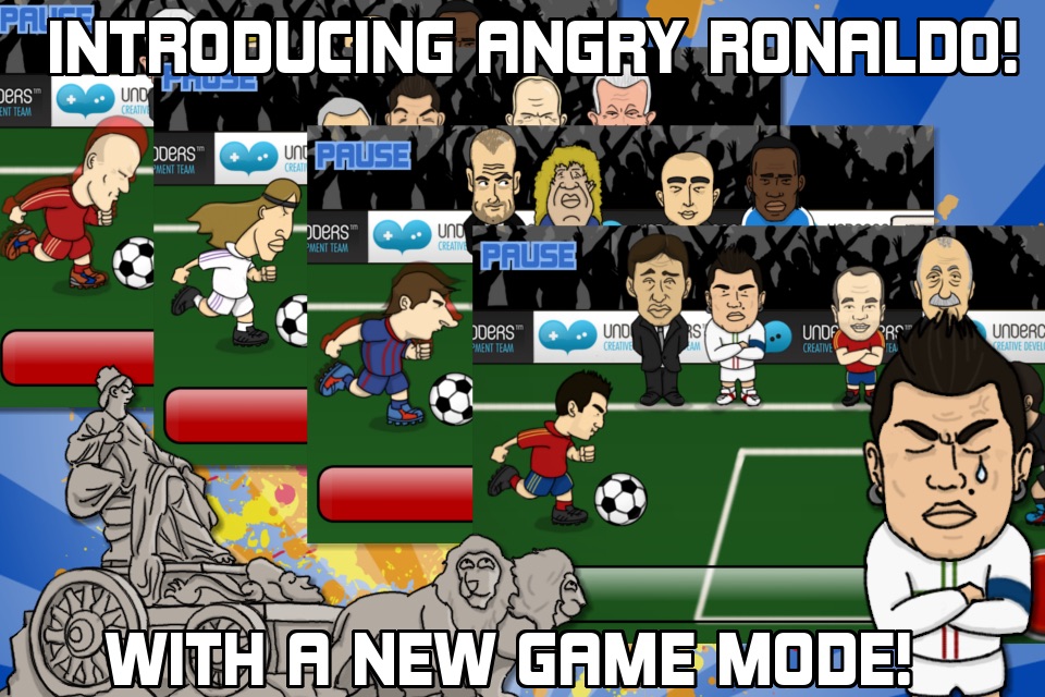 Angry Ramos & Ronaldo & Messi & Robben screenshot 2
