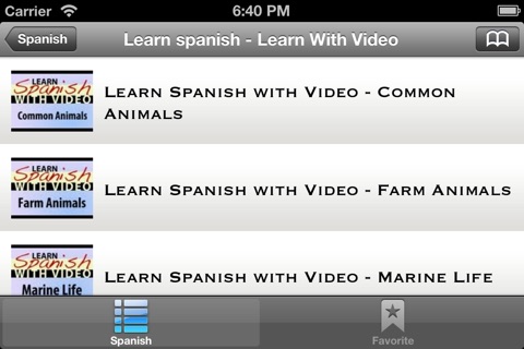 Spanish Video Academy - Learn Spanish Language through Videos screenshot 3