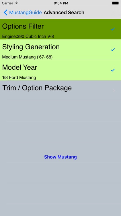 Early Mustang Guide powered by infoGuide