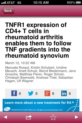 American College of Rheumatology Publications screenshot 4