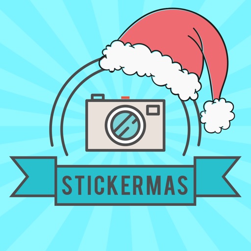 Stickermas - Add overlay artwork, sticker on image for New Year & Christmas iOS App