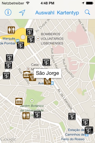 Leisuremap Portugal, Camping, Golf, Swimming, Car parks, and more screenshot 2