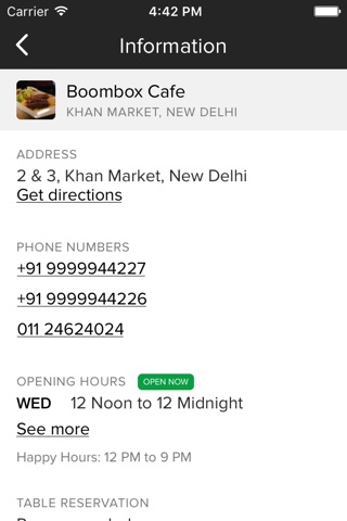 Boombox Cafe. screenshot 4