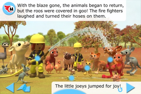 Myro and the Bush Fire - Animated storybook 2 screenshot 4