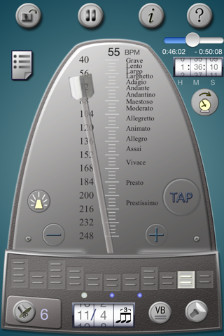 Lifelike Mechanical Metronome screenshot 2