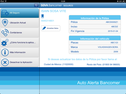 AutoAlerta BBVA Bancomer screenshot 2