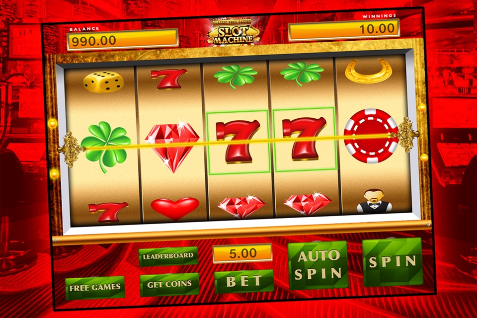 Classic Casino Slot Machine Pro Gold screenshot 2