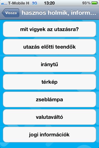 K&H útitárs screenshot 3