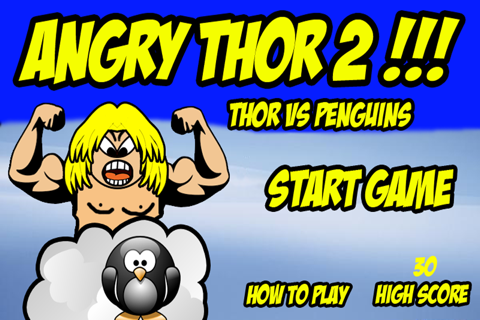 Thor vs Penguins : Angry Thor 2 screenshot 3