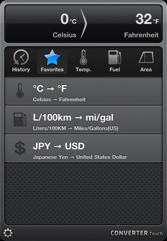 Converter Touch ~ Fastest Unit and Currency Converter screenshot 3