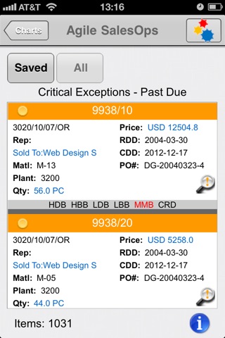 Agile SalesOps - SAP Order Management Cockpit screenshot 2