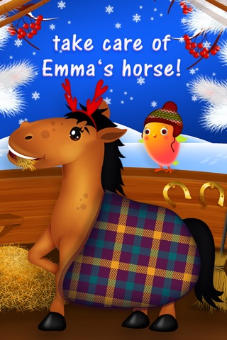 Sweet Little Emma Winterland - Pony Care, Winter Spa, Dress Up & Snow Fun screenshot 4