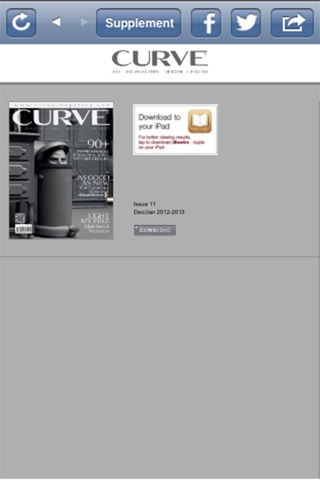 Curve Magazine Lebanon screenshot 2