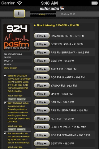 Indoradio Fm screenshot 3