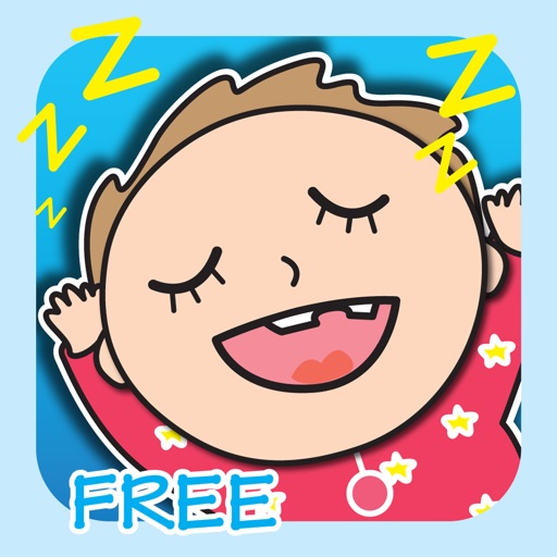 睡眠寶寶 : 寶寶不哭－聲音及放鬆音樂 給寶寶及媽媽 Sleep Baby Free for iPad icon