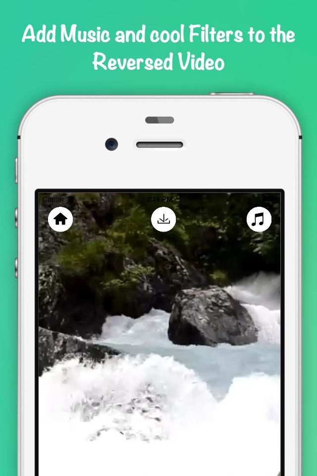 RevVideo - Backwards video creator cam with filters for Vine and Instagram screenshot 3