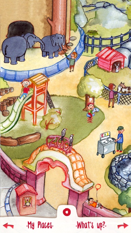 My Zoo Animals: Toddler's Seek & Find Book