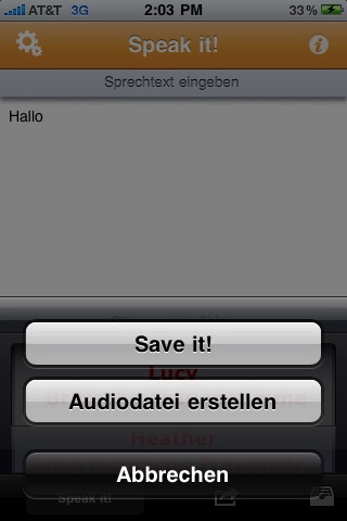 Speak it! Text to Speech screenshot 2