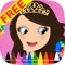 Princess Coloring Book : Colorful Paint Draw Page Games For Girl