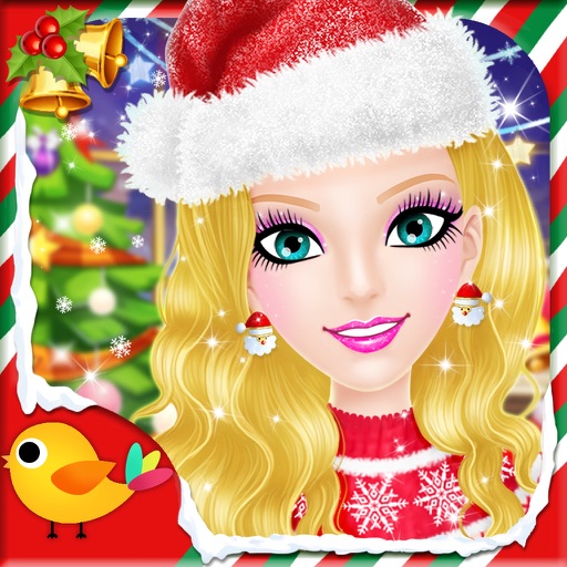 Christmas Salon 2 - Girls Makeup, Dressup and Makeover Games icon