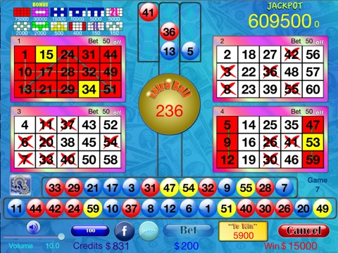 Bingo Bonus Maniac HD screenshot 4