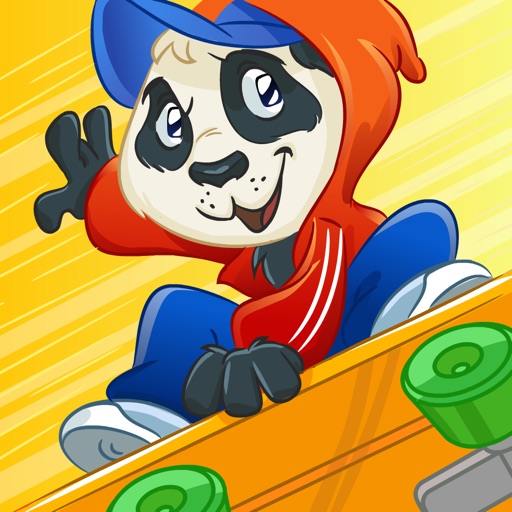 Skate Escape Racing Addicting Games for Kids Icon