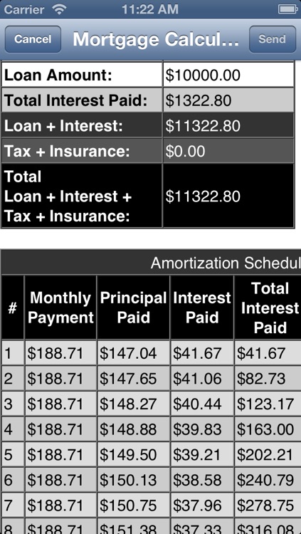 Mortgage Calculator. Lite screenshot-4