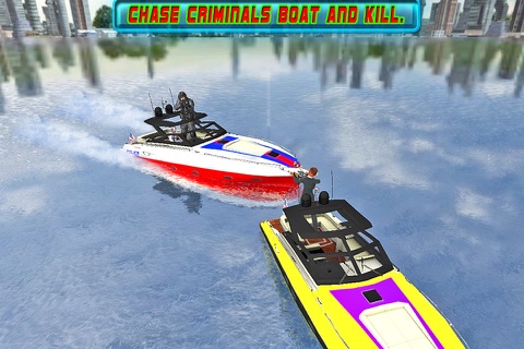 Boat Driving 3D: Crime Chase screenshot 3