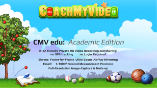 How to cancel & delete CMV edu Slow-mo Video Analysis: Academic Edition for PE Students & Teachers from iphone & ipad 1