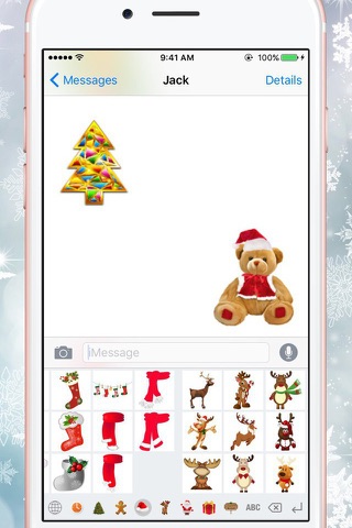 Christmas Sticker Keyboard screenshot 4