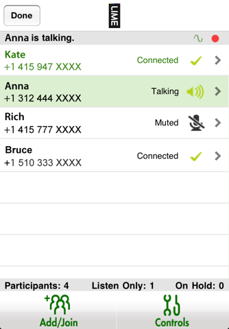 LIME Conferencing Controller screenshot 4