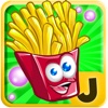 French Fries Happy Jump : Beyond the Street Food Monsters