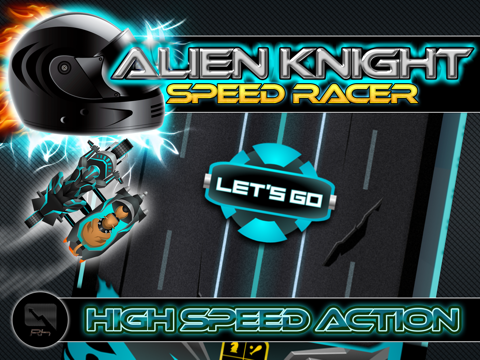 Alien Vs Knight Speed Racer Pro - A Bike Race Through Clash Cityのおすすめ画像1