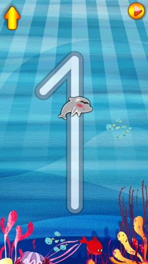 Sea Numbers Free - Kids learn by tracing numbers(圖3)-速報App