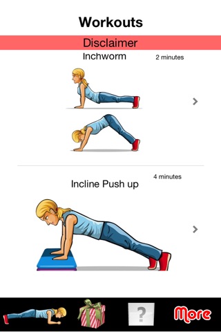 Chest Fitness Exercises - Upper Body Workouts and Stretches screenshot 2