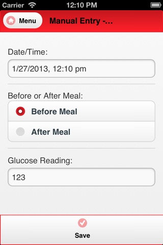 Blood Sugar Tracking screenshot 3