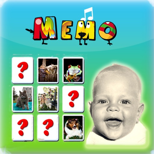 Kids Memo Cards Icon