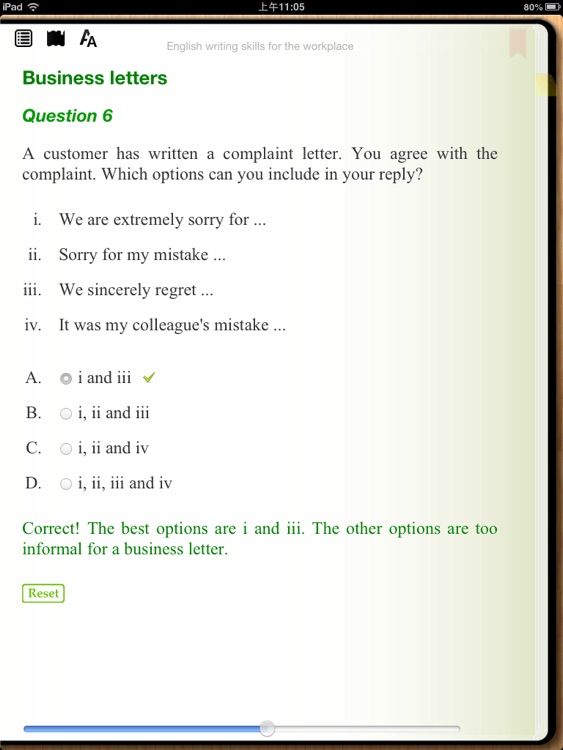 English writing skills for the workplace screenshot-4