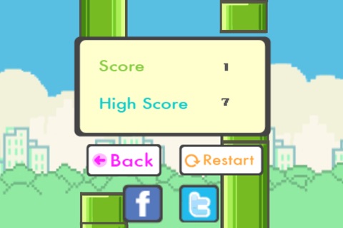Flappy pipes - This Season the Bird journey continues! screenshot 3