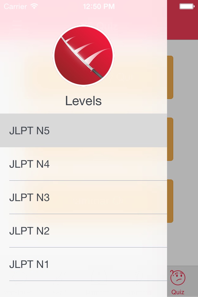 JLPT Samurai screenshot 2