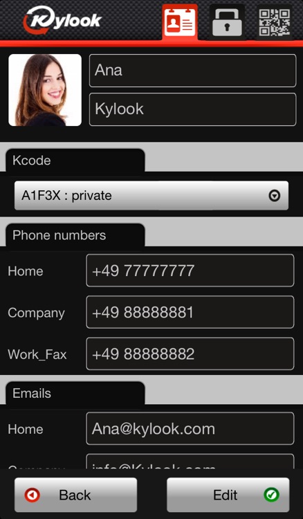 Address Book Sync & QR - Tool