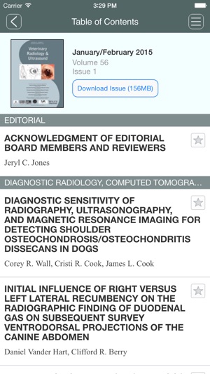 Veterinary Radiology & Ultrasound